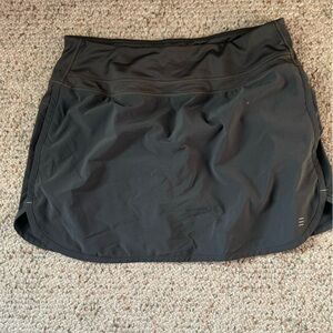 Free fly black tennis skirt
